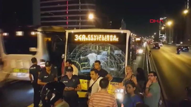Mecidiyeköy'de metrobüs kazası
