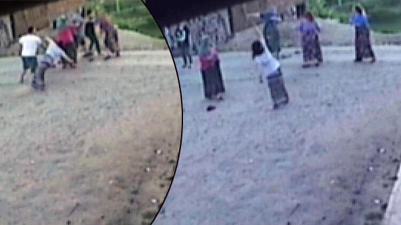 Hayvanları yanlış ahıra giren iki aile birbirine girdi