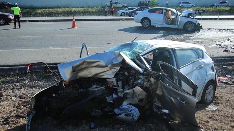 Elmadağ'da trafik kazası