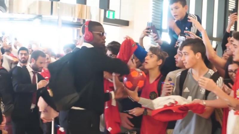 ManU Pogba'yı Avustralya'ya götürdü