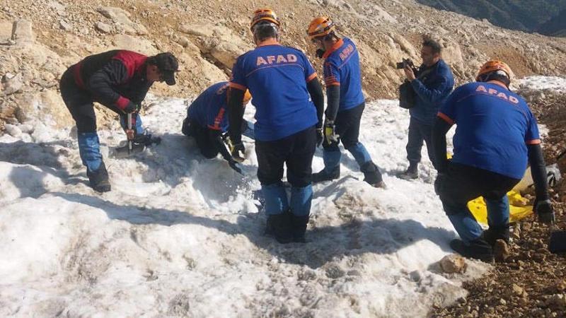 Çığ altında kalan dağcının cesedi bulundu