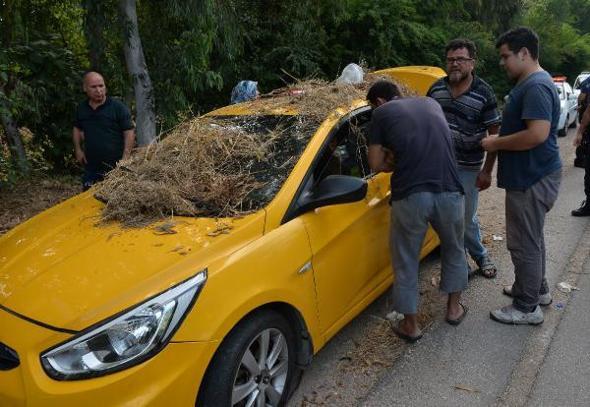 Yeni aldÄ±ÄÄ± otomobili hacizli Ã§Ä±kÄ±nca Ã§Ä±ldÄ±rdÄ±