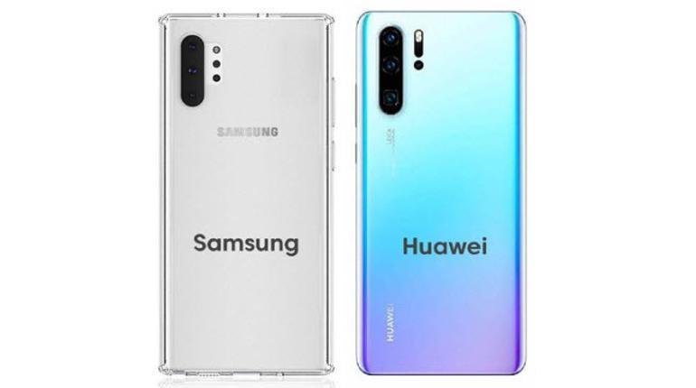 Galaxy Note 10 ve Huawei P30 Pro benzerliği şaşkınlık yarattı